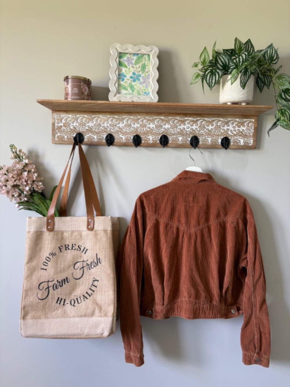 American Eagle Rust Corduroy Jacket - Picture 2 of 4
